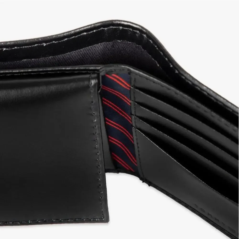 Tommy Hilfiger Men's Leather Orson RFID Bifold Wallet Removable Passcase NEW